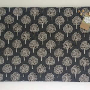 BULLETIN Cork Notice Board Fabric Covered, Vision Memo Board