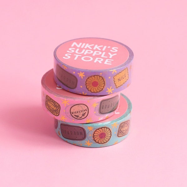 Twinkly Biscuits Washi Tape