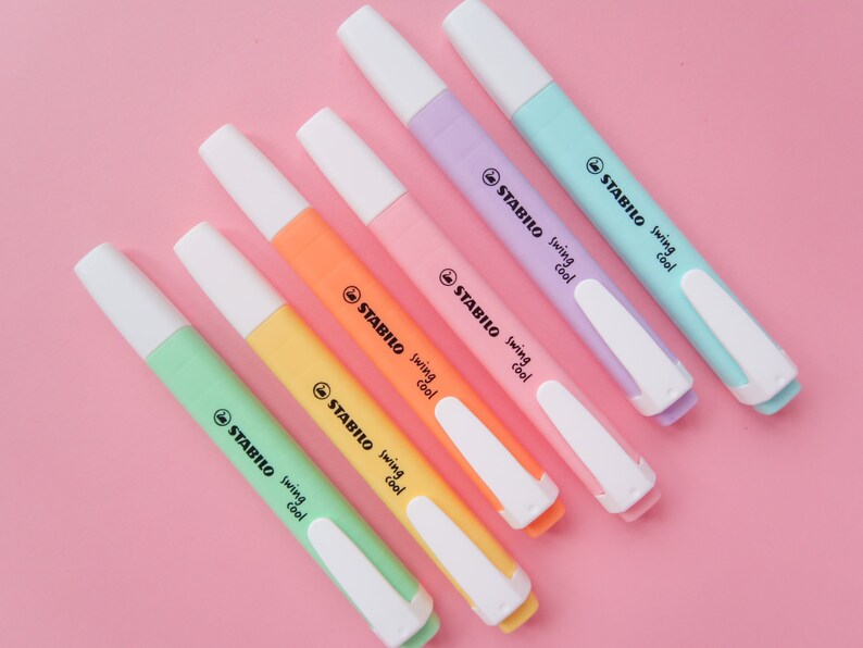 маркер пастельного цвета