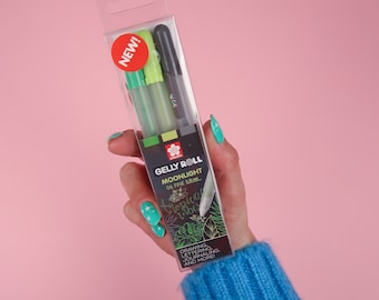 Sakura Gelly Roll Moonlight - Botanical Gel Pens - 3 Pack