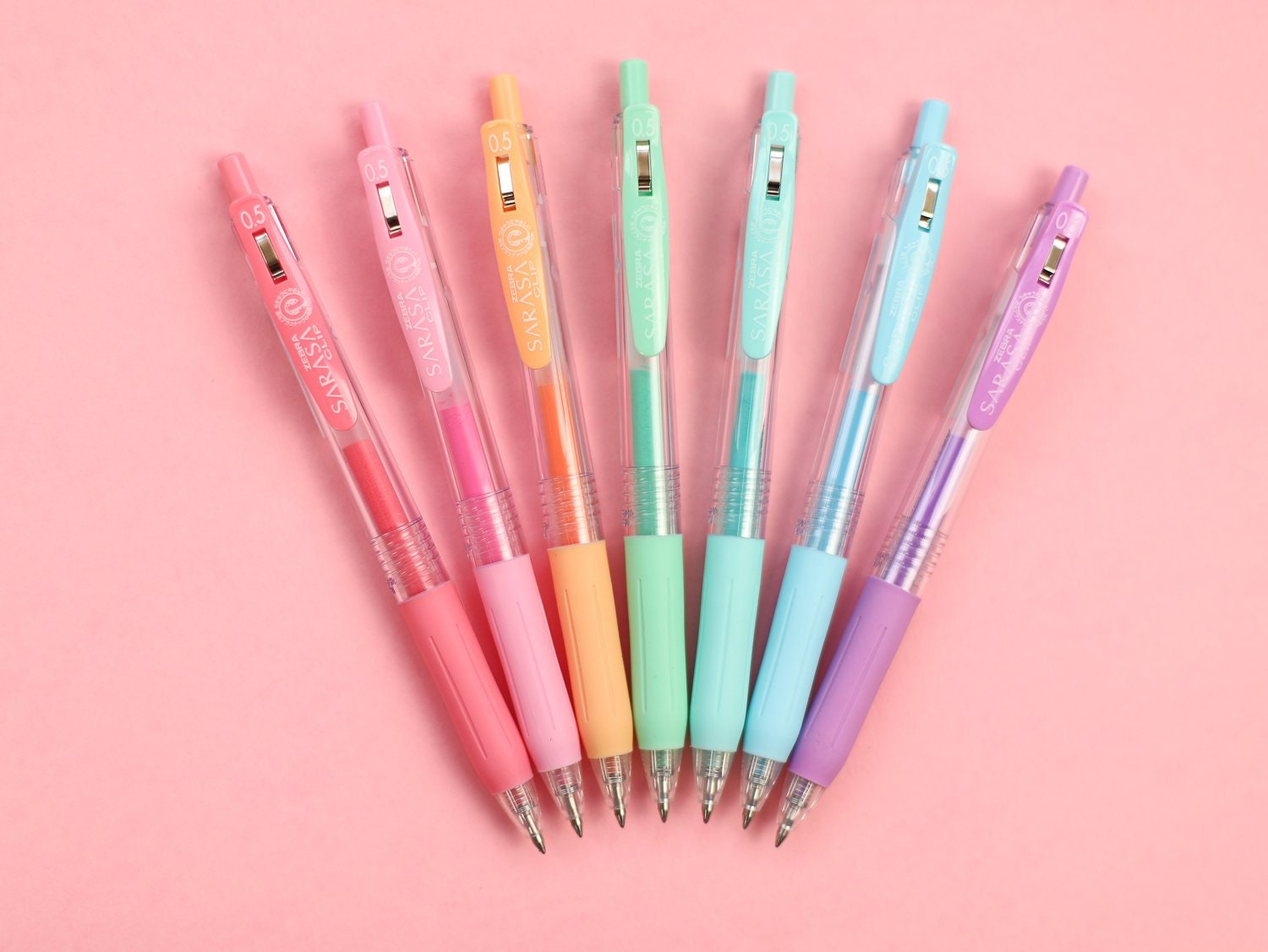 Zebra Sarasa Clip Milky Gel Pen 0.5mm Gel Pen - Bullet Journalling St…