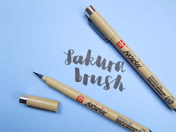 brush pens for bullet journal