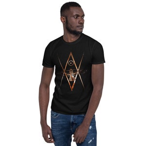 Horus Tshirt, Egyptian Tshirt, Falcon Tshirt, Ra Tshirt, As Above So Below Tshirt, Sun God Tshirt, 100% Cotton Unisex T-Shirt