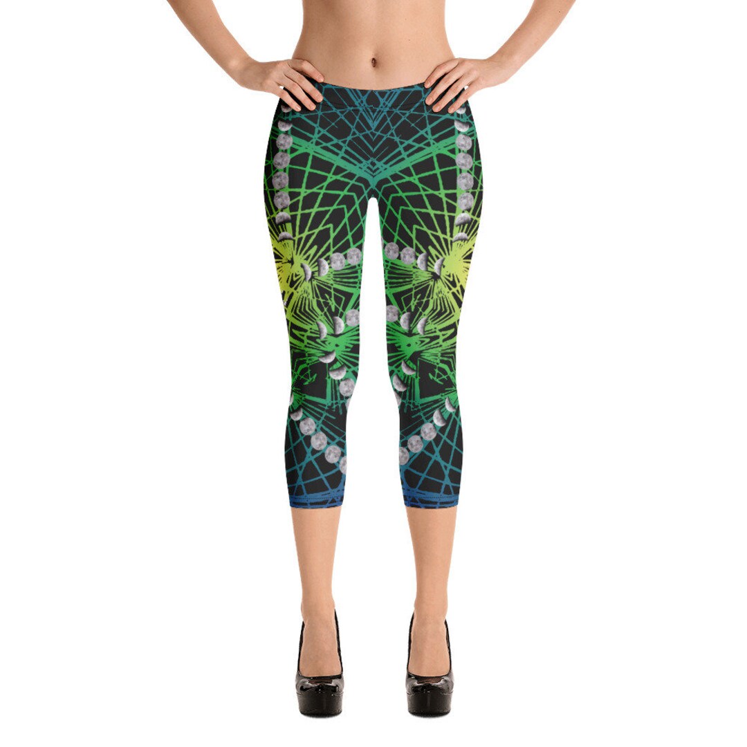 Moon Phase Leggings, Eclipse Leggings, Blood Moon Leggings, Moon Phase