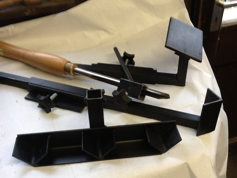 Woodturning Chisel Sharpening Jigs Full System. Gouge Skew Etsy
