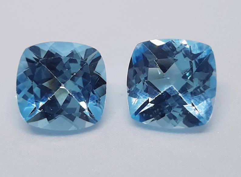 Blue Topaz Gemstone.
