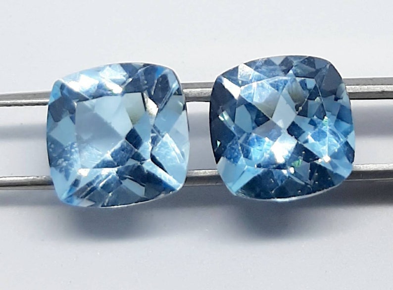 Blue Topaz Gemstone.