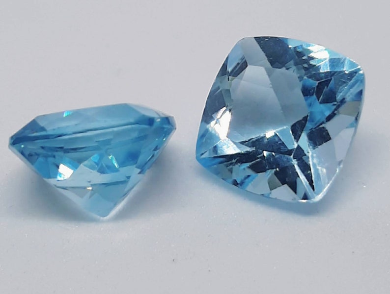 Blue Topaz Gemstone.