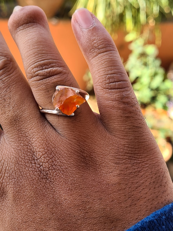 Carnelian Ring – SterlingAndSteel