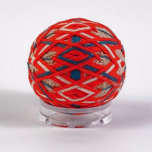 Temari Ball Red Series No. 2