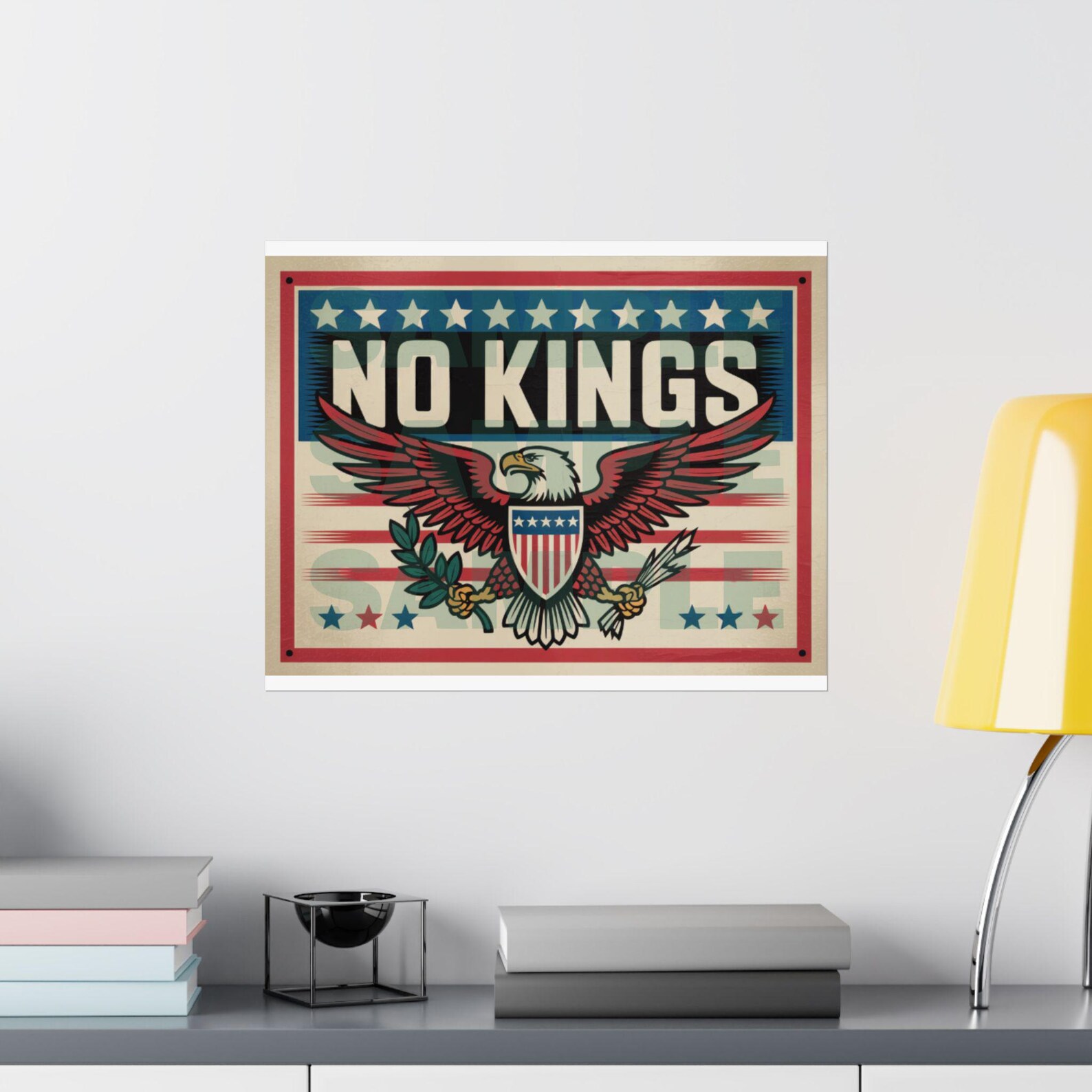 Note Kings Signs NO KINGS Vintage Printable Sign, Poster, Protest Sign, Resist Sign - Etsy