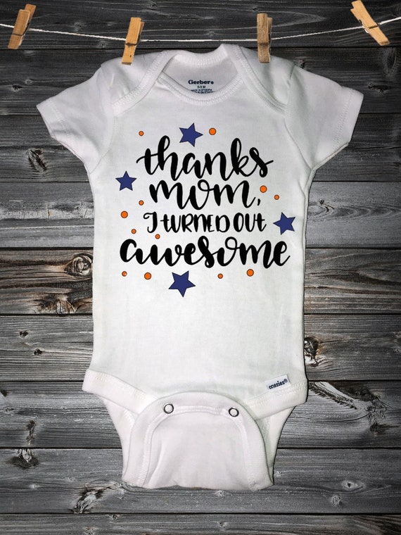 baby mother's day onesie