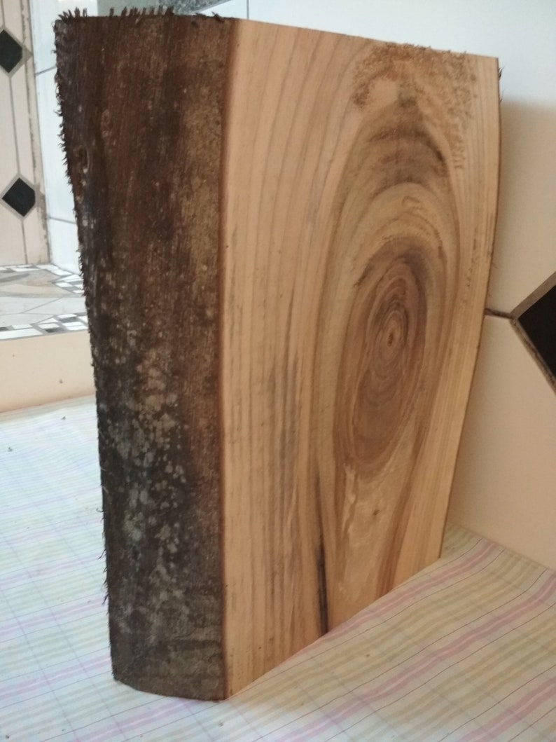 Hickory Slab Natural Hickory Live Edge Wood Slab Hickory Etsy