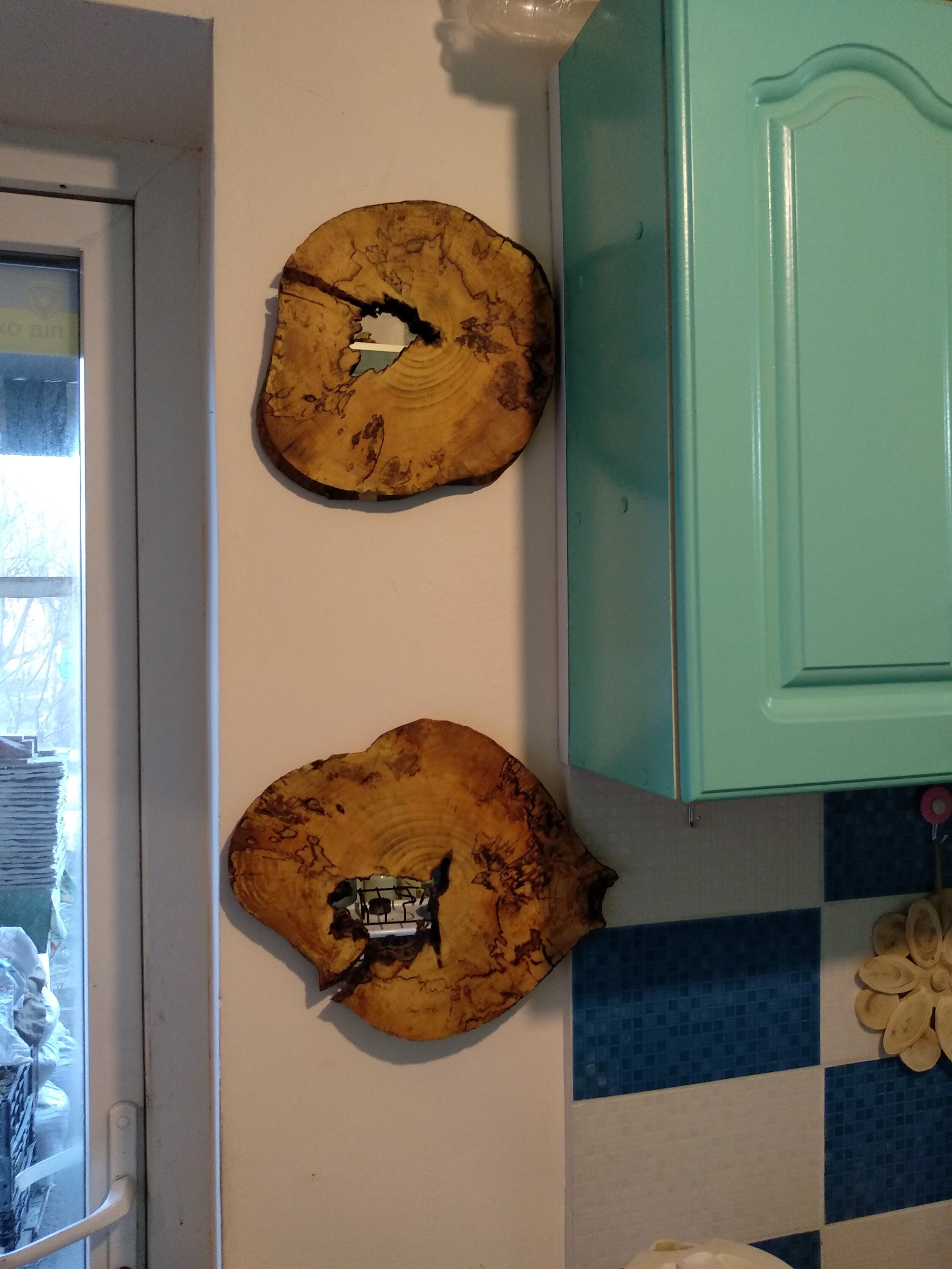 Decoración de pared de madera decoración de pared rústica con | Etsy