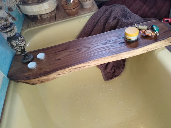Bath Tray, Bathroom Tray, Resin Ocean Board, Bathroom Organizer, Tub Tray,  Bathtub Tray, Epoxy Table 