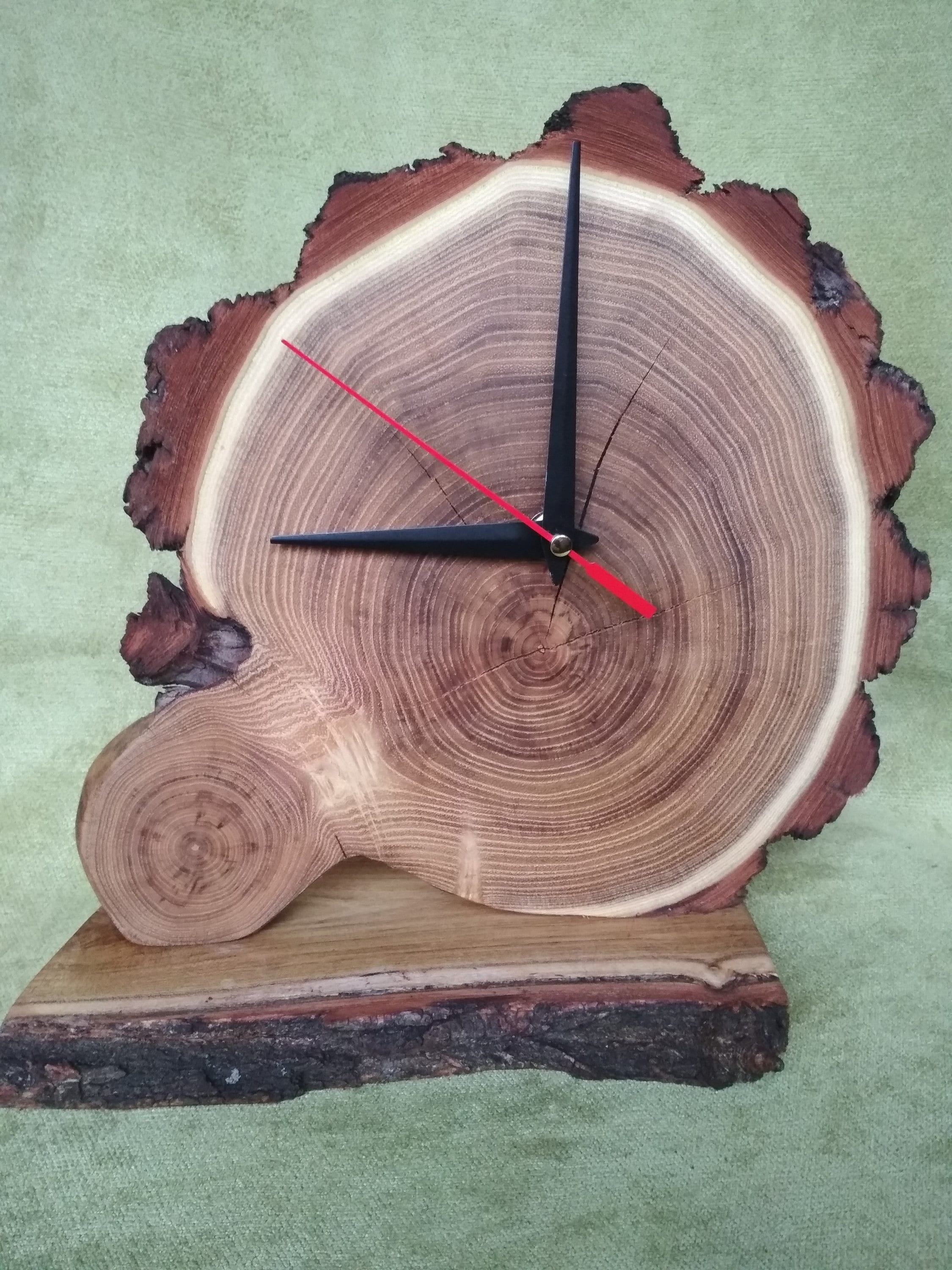 Wooden Desk Clock