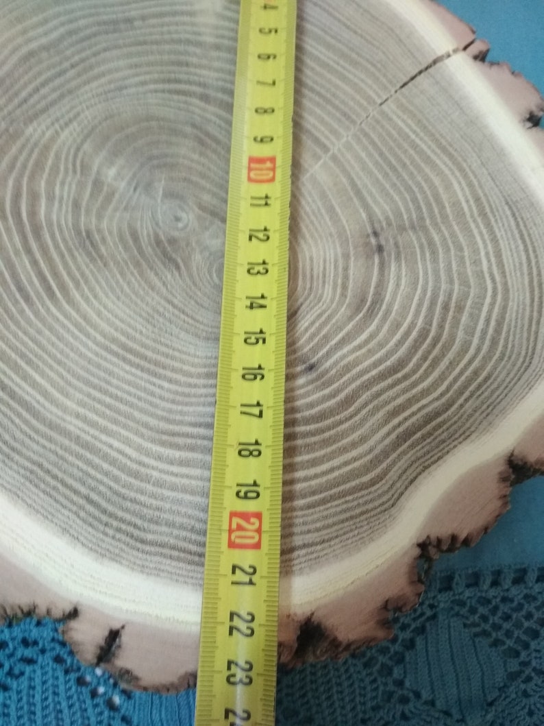 Baby Shower Decor Wood Slab Wedding Decoration Wood Slices Natural Slice Cupcake Stand Wood 9/'/' Acacia Wood Slice For Centerpieces