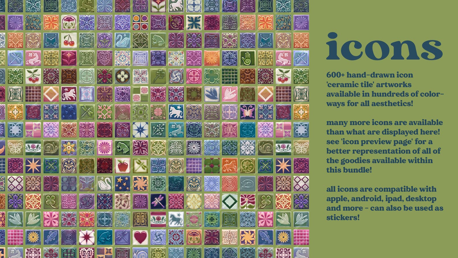Ceramic Tiles Icon Pack Ios iPhone iPad Tablet Android Desktop ...