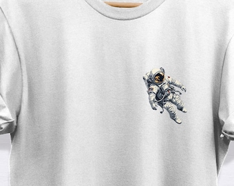 Astronaut T Shirt - Weltraum Geschenke - Weltall TShirt - Hochwertiges Unisex für Erwachsene T Shirt - EXCELLENCE -