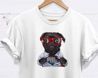 Gift Present Chinese Dog Funny Lover x14 Colours Eat Sleep Pug Womens T-Shirt