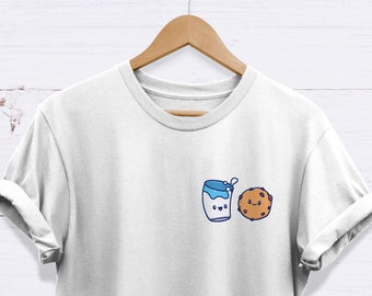 Milk And Cookies Tshirt , Milk And Cookies Tee High Quality Unisex Adults T Shirt - EXCELLENCE