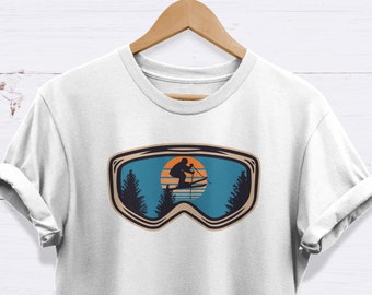Skiing Tshirt , Skiing Gifts , High Quality Unisex Adults T Shirt - EXCELLENCE