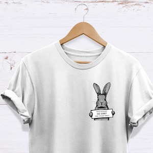 Bad Bunny Tshirt , Funny Gifts ,  High Quality Unisex Adults T Shirt - EXCELLENCE - Rabbit Lover Gift ,