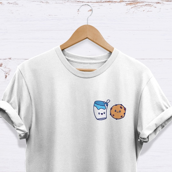 Milk And Cookies Tshirt , Milk And Cookies Tee High Quality Unisex Adults T Shirt - EXCELLENCE