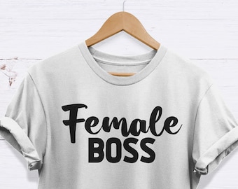 Weibliche Boss T-Shirt, Hohe Qualität Nie Verblassen Unisex T-Shirt für Erwachsene - EXCELLENCE, Boss Lady, Weiblicher Boss Geschenk