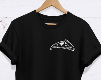 Pizza Slice Tee, Pizza Lover Top, High Quality Never Fading Unisex Adults T Shirt - EXCELLENCE