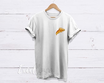Pizza T-Shirt - Pizza Lover - Pizza Gift - High Quality Unisex Adults T Shirt - EXCELLENCE -