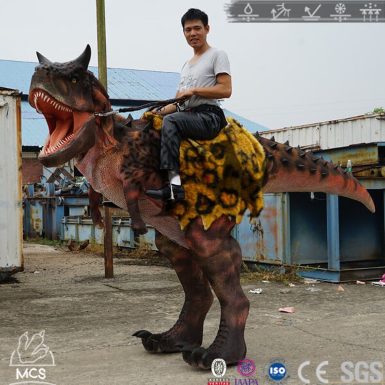 Ride On Dinosaur Carnotaurus Costume-To Your door Official | Etsy