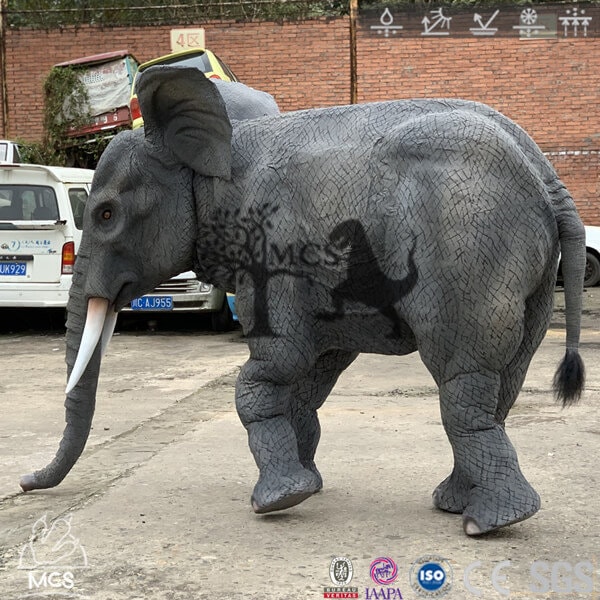 Adult realistic elephant costumeTwo performers Official  Etsy