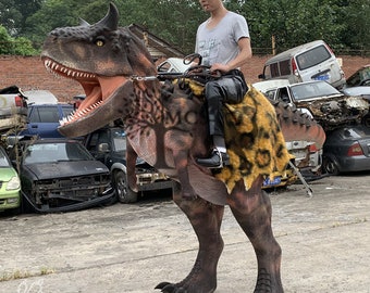 Ride On Dinosaur Carnotaurus Costume-To Your door (Official Web: mcsdino.com)