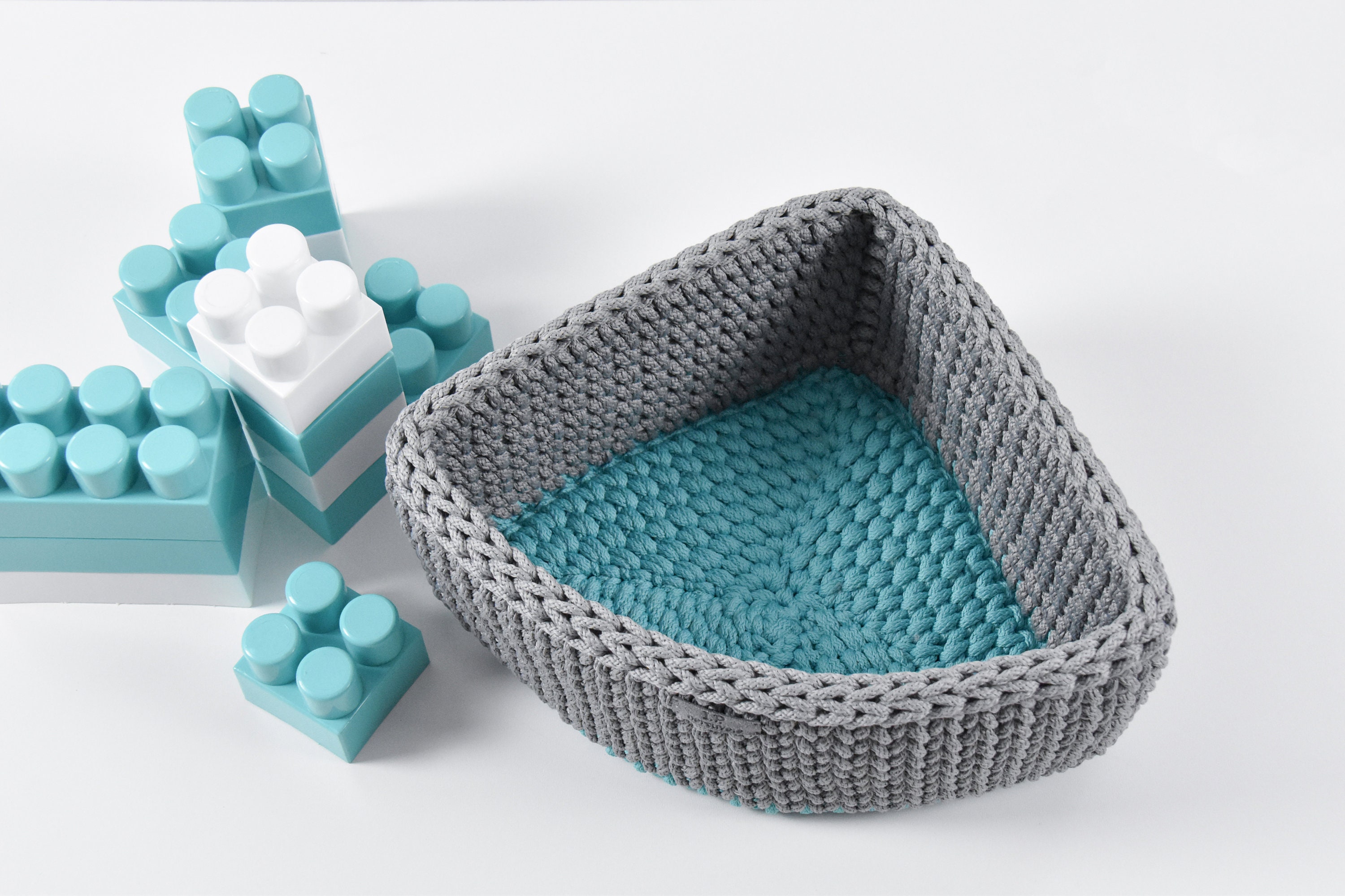 Organizer Korb für Dreieck Regale Eck Regalkorb Kinderzimmer | Etsy