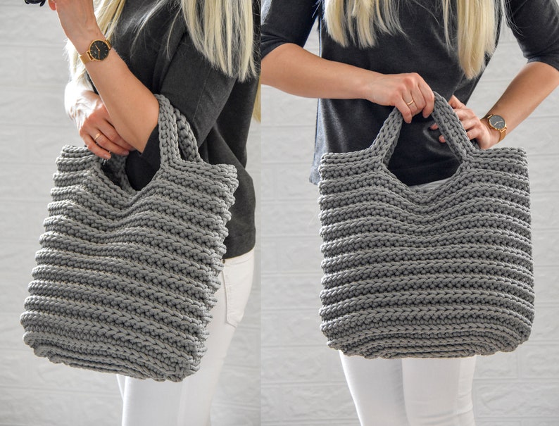 Crochet Tote Bag Pattern PDF Pattern Easy Crochet Bag Etsy Israel