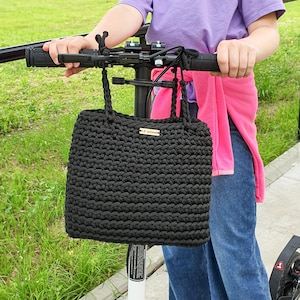 Scooter-Lenkertasche - Kleine Hängetasche für das Nötigste | Für Kinder & Erwachsene | Hängender Sommer Scooter Korb