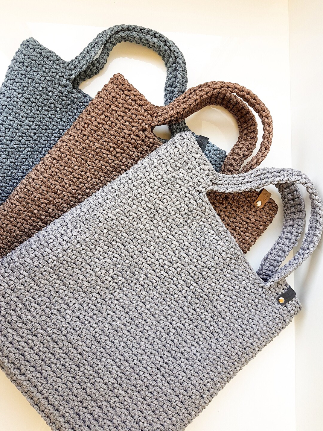 Crepe Knit Shoulder Bag