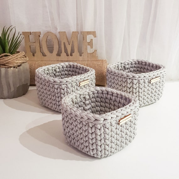 Crochet basket • Raam Crochet