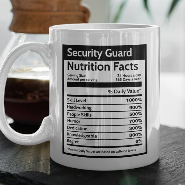 Security Guard Appreciation Etsy