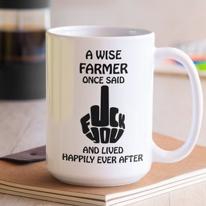 Regali del contadino cazzo tazza giurare regali felice pensione, Andare via regalo per la tazza del collega di lavoro, Regali di pensionamento degli uomini detti sulla pensione