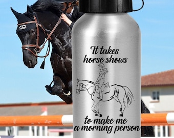 Horse lovers custom water bottle mentor gift, Gift for horse lover fitness water bottle sports gifts, Personalized horse funny water bottle