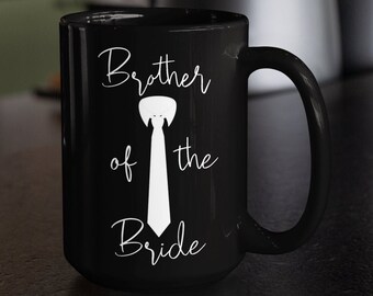 Fratello della tribù della sposa sposi tazza regalo di nozze personalizzato, regalo di nozze fratello miglior uomo regalo regalo di nozze regali di nozze, Grazie fratello