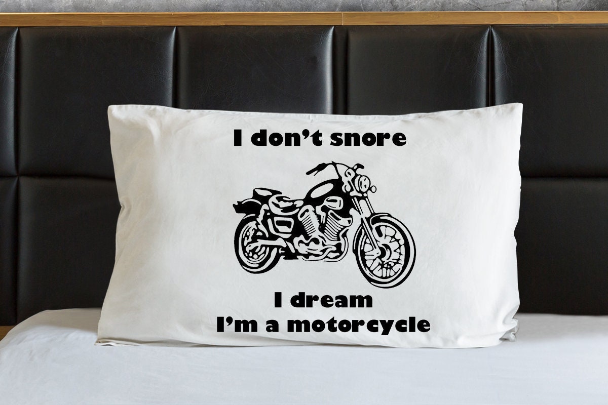 I Don't Snore I Dream I'm a Motorcycle Funny - Etsy