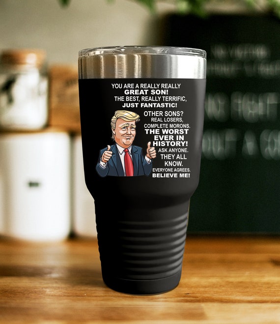 Mothers Day Gifts for Mom from Daughter Son Insulated Donald Trump Mug  Tumbler