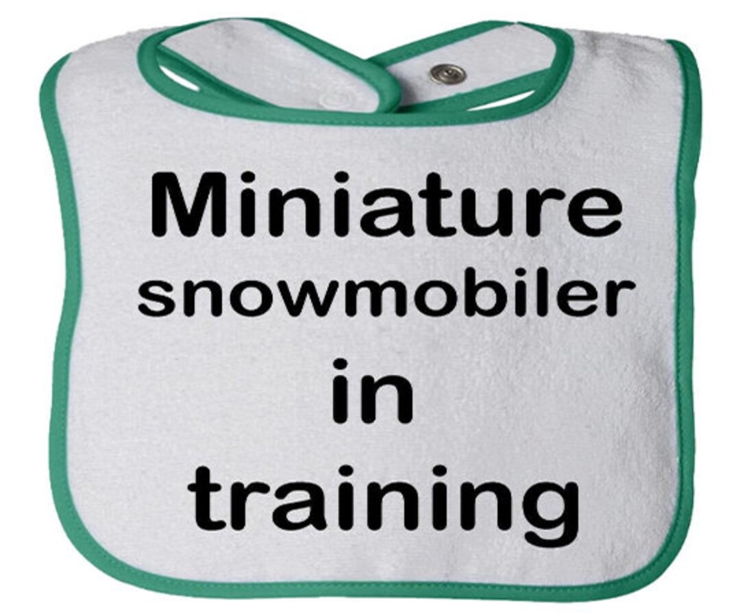 Snowmobile Gift Baby Bibs Expecting Mom Gift Baby Shower Gift Etsy