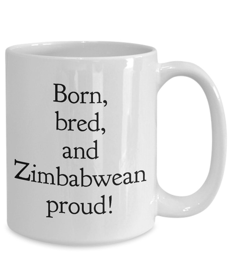 Zimbabwe Coffee Mug Zimbabwean Funny Coworker Gift Long Etsy