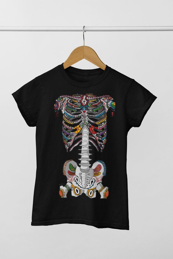 Camisa outlet esqueleto mujer