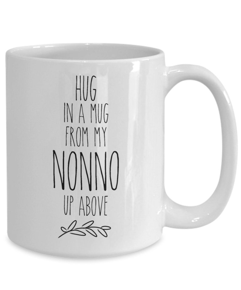 Nonno and Nonna Cups Italian Gifts Hug in a Mug Grandpa Etsy