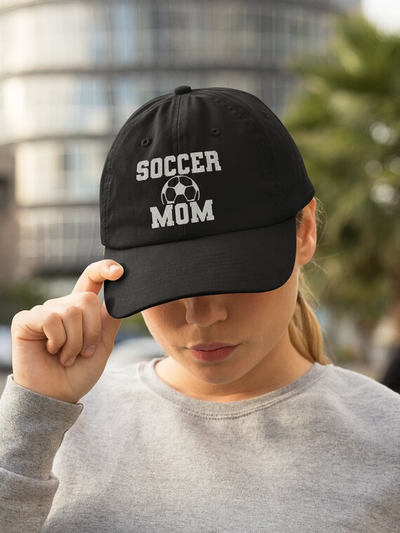 Soccer Mom Hat Embroidered Snapback, Gifts for Soccer Lover Dad Cap, Soccer  Hat Women Flat Brim Snapback, Sports Mom Gift 